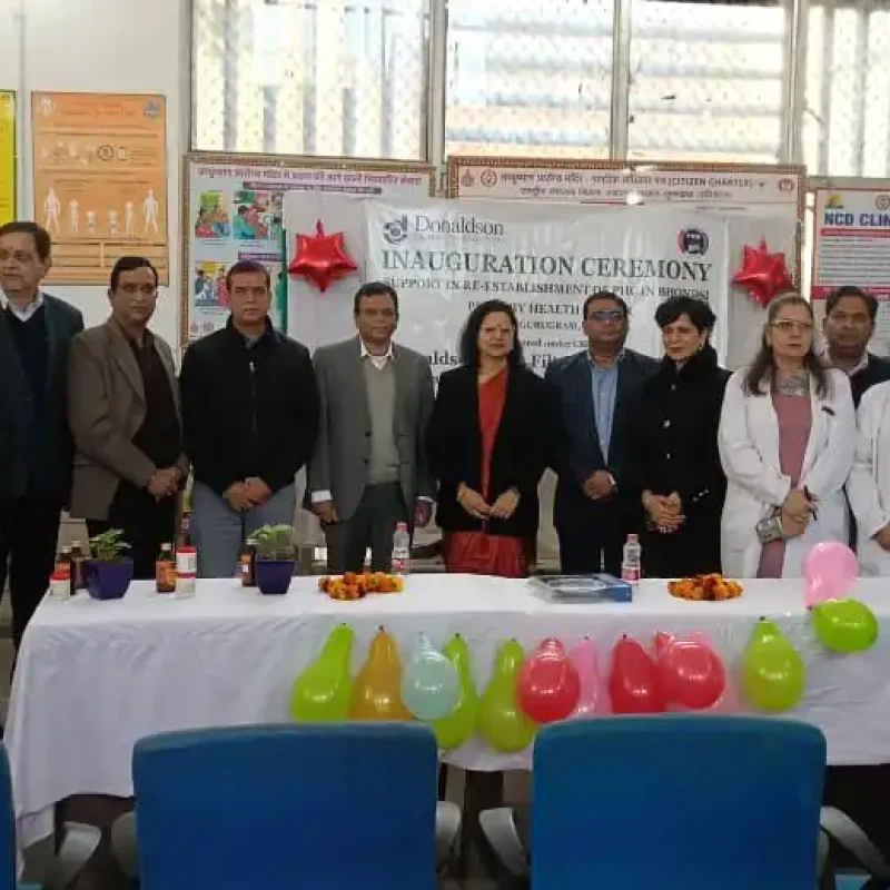 Upgradation of PHC, Bhondsi